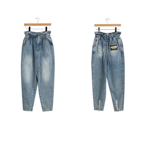 Gucci x Dapper Dan High Waist Jeans 28 - Picture 2 of 11